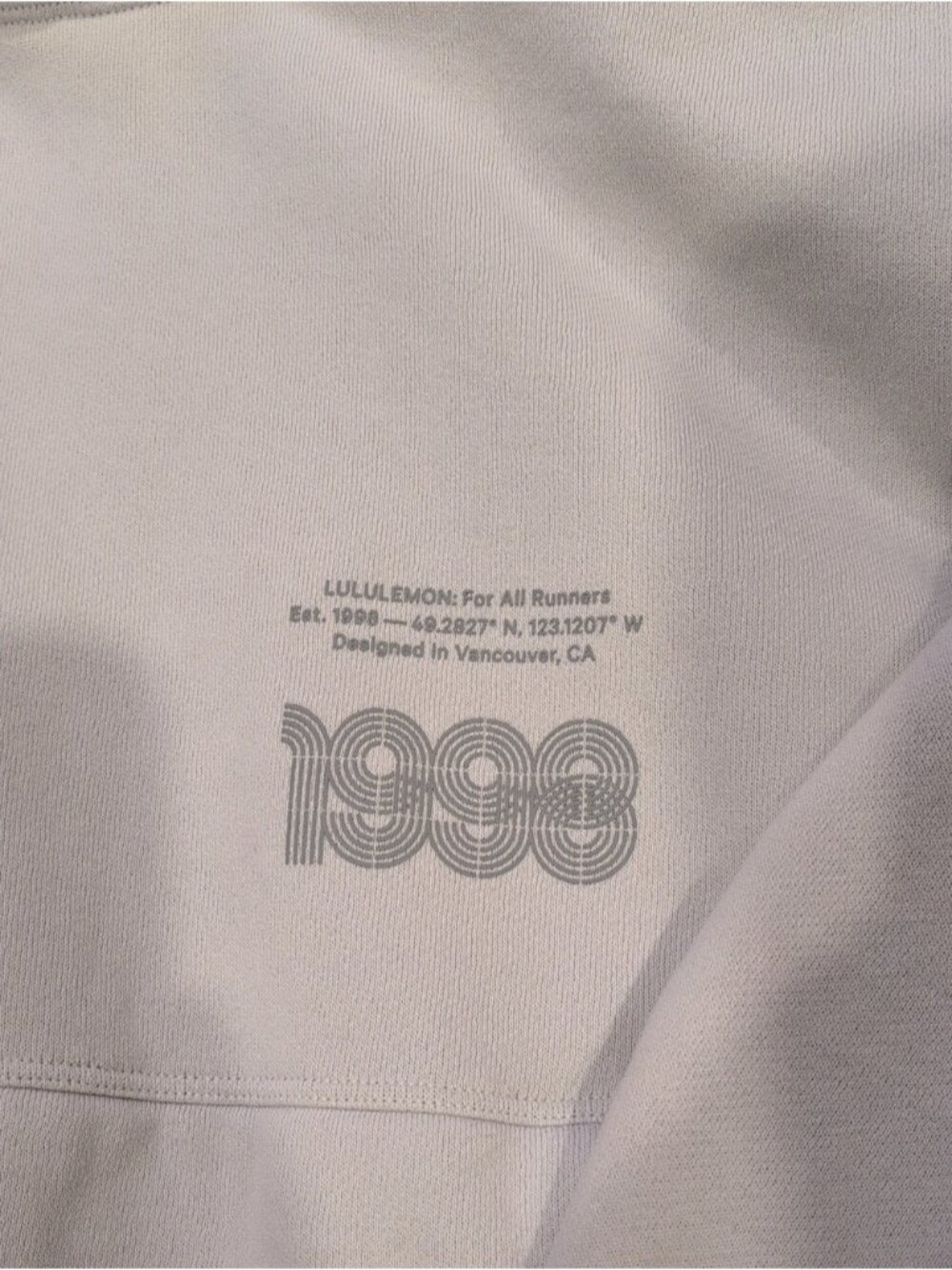 Lululemon Steady State Pullover Hoodie Retro 1998 Vapor - Picture 10 of 14